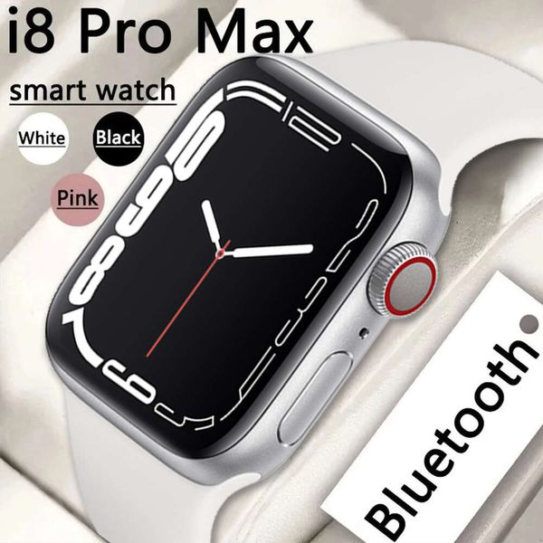 I8 pro max smartwatch hommes femmes bluetooth appelle mode multidial fitness tracker calculator caméra télécommandée montres intelligentes 8 2024