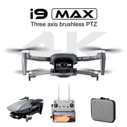 I9 Max Drone 3-Axis Gimbal 4K HD Camera Dron GPS Glonass Positionering 3 km 26min Fly Brushless RC Quadcopter versus Faith Mini Drone