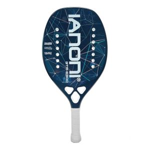Ianoni Beach Tennis Racket Racket en carbone Fibre avec EVA Memory Molon Core Paddle 27