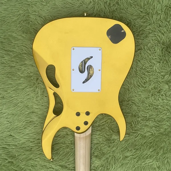 Iba-Ne Z Yellow 7.V Guitar Guitar Rosewood Neck and Fretboard puede enviar un envío rápido y rápido