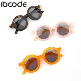 Iboode 2020 Enfants Lunettes De Soleil Grils Belle Bébé Lunettes De Soleil Enfants Lunettes Pour Garçons Oculos Gafas De Sol UV400 Nuances 6 Couleurs263i