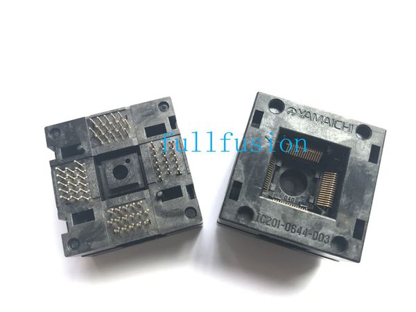 IC201-0644-040 QFP64 Yamaichi IC Test Socket LQFP64 0.5mm Pas IC corps taille 10x10mm Burn in Socket