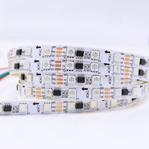 IC2811 Bande LED programmable et adressable 5050 numérique BRG LED 72 LED/m IP67 Tube étanche Dream Magic Couleur 12 V 30 LED/m PCB blanc oemled