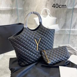 icare designer tas Maxi Bags luxe diamanten handtas de tote bag vrouw composiet handtassen 2-delige bakken mode portemonnee portemonnee 2022 Leer 5A Kwaliteit