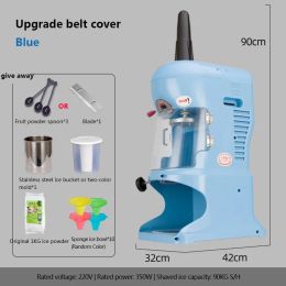 Ice Breaker Ice Crusher Smoothie Machine Continu Ice Shaver 220V