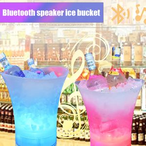 IJsemmers en koelers LED ijsemmer 5L wijnkoeler kleuren veranderende champagne wijnemmer voor feest thuis bar nachtclub verlicht whisky ijsvat 230628