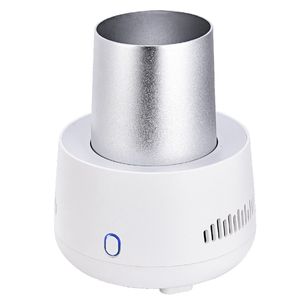 Seaux À Glace Et Glacières USB Réfrigérateur Boisson Rapide Refroidisseur Tasse Bouteille De Bière Peut Eau Soda Boissons Tasse De Refroidissement Voiture De Glace Maison Réfrigération Tasse 230614