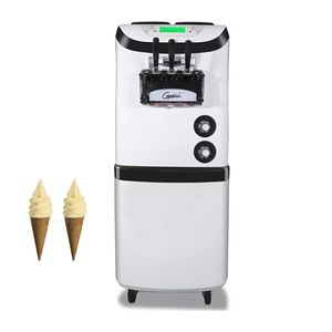 Ice Cream Making Machine Commerciële gelato machine roestvrijstalen zachte ijsmakers