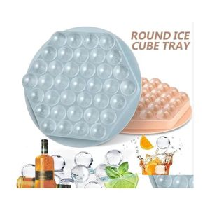 Ice Cream Tools 37 rooster Ice Cube Homemade Tools Hockey Mold ICES Doos 3d Round Balls Molds Home Bar Party Diy Mods For Cold Drink Dhtnp