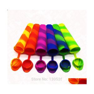 Ice Cream Tools 6pcs Sile Pop Mold Popsicles Mod Makers Push Up Jelly Lolly voor Popsicle Cooking T200703 Drop Delivery Home Garden K Dhezb