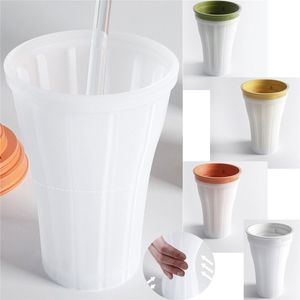 IJs gereedschap koeler smoothie cup zomer kind volwassen siliconen slushy bevroren maker maken container kan snel 230308 krijgen
