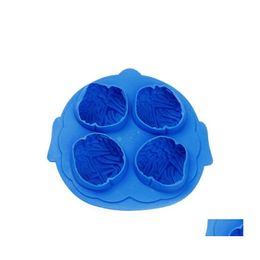 Ice Cream Tools Creative Brain Ice Cube Tray grappig 4 holes chocolade bakken sile zeen mod keuken bar Halloween feestgereedschap 57 j2 drop dh6be