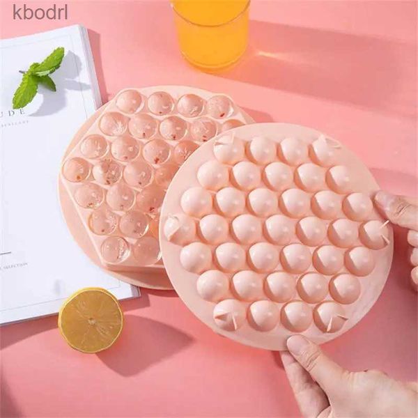 Herramientas para helados Bandeja para cubitos de hielo Molde redondo para bolas de hielo Bola de whisky congelada Molde para paletas Herramienta para hacer paletas DIY Fabricantes de cubitos de hielo Accesorios de cocina YQ240130