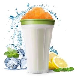 Herramientas para helados Slushy Cup Ice Maker Cup Batido casero Batido Botella Durable Slushy Ice Cream Machine Squeeze Slushy Quick Slushy Maker 230713