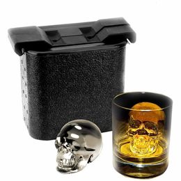 Outils de crème glacée Whisky Cube Maker Plateau à billes en silicone transparent Sphère Cristal Boîte ronde transparente Congélateur Moule 230627