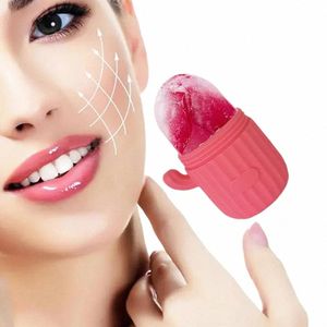 Cube de glace Roller masseur Cactus forme femmes visage soins de beauté Ctouring masseur outil outils levage Silice peau visage g7sI #