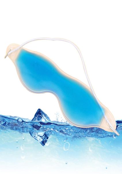 Masque pour les yeux en Gel de glace, masque de sommeil, masque rafraîchissant essentiel pour les patchs oculaires, élimine les cernes, soulage la Fatigue, Pad2052475