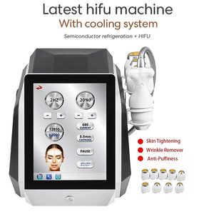 Ice Hifu Body Slimming Beauty Equipment Anti-Aging Skin Tastering Focused Hi-Fu Cryo en Cartridge Wrinkle Removal Huid Care Health Machine voor 7D 5D 4D 9D