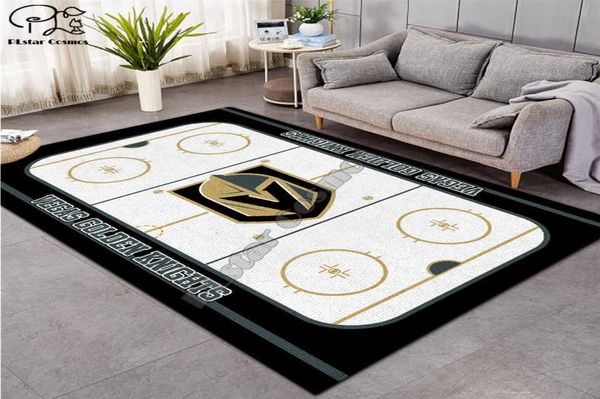 Tapis de hockey sur glace Antisiskid Area Floor Mat 3d tapis tapis non glisser la salle à manger salon Soel Chadow Mat tapis Style01 2107278384749