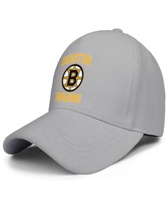 IJshockey heren en dames verstelbare trucker cap ontwerp sport gepersonaliseerde originele honkbalhoeden Boston LOGO GEEL Cup5417943