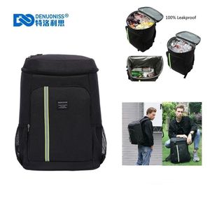 IJspakketten/isotherme zakken Denuoniss 30L unisex isolatie koelere rugzak reispicknick thermische koeler tas mannen vrouwen grote capaciteit tourit rugzak 230411