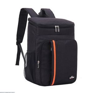 Ice Packs/Isothermic Bags HIgh Quality Oxford Big Cooler Bag Outdoor Large Capacity Leak Proof Thermal Insulated Shoulder Backpack Picnic Bag 230710