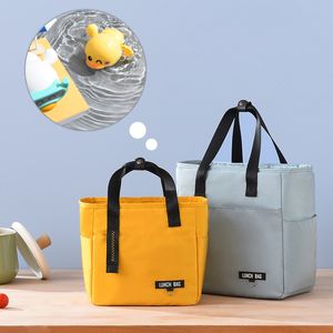 Ice packsisotherme zakken ge￯soleerde lunchbox thermische tas grote capaciteit werk voedselopslagcontainer voor vrouwen koelere reispicknickzak handtassen 221122