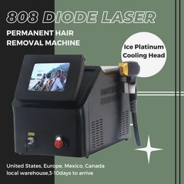 Ice Platinum Home Beauty Instrument 808nm Diode Laser Ontharing Machine Luchtkoeling Pijnloze Laser Epilator