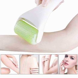 Rouleau de glace masseur visage frais outil de levage de la peau ascenseur Massage Anti-rides soulagement de la douleur outils de soins 220513