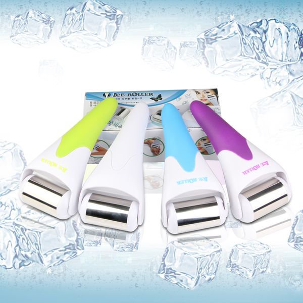 Rouleaux de glace pour les poches des yeux du visageTeenitor Ice Roller Massager Soulagement de la douleur de la migraine et thérapie des blessures mineures Congélateur à froid Serrer les produits de soins de la peau