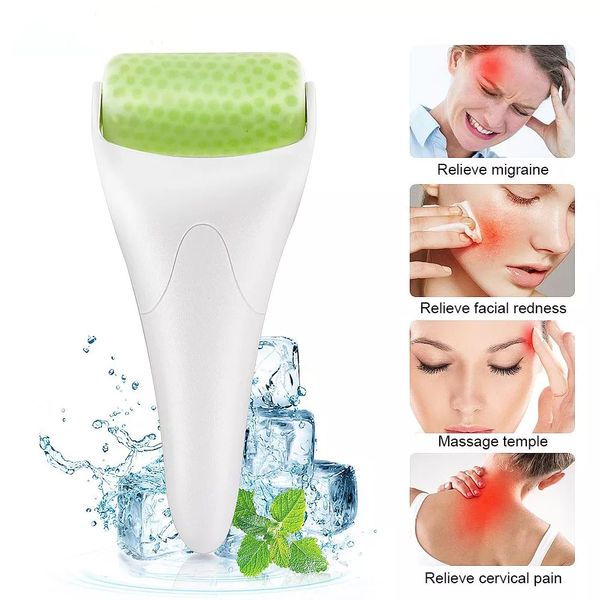 Rouleaux de glace pour visage yeux soulagement du corps entier soulagement de la migraine et de la circulation sanguine outils de soins de la peau appareils beauté microneedle usage domestique