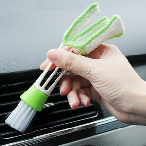 Grattoir à glace, brosse de voiture, sortie de climatisation, nettoyage des fentes du tableau de bord, nettoyage des coins, collecteur de poussière, accessoires de clavier AA