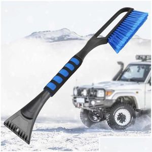 Grattoir à glace outil de nettoyage de véhicule brosses à neige brosse de retrait de pelle outils de nettoyage d'hiver voiture camion bus course de cross-country Drop Del D Otuoa