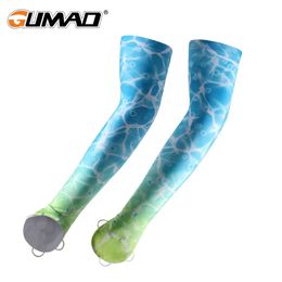 Glace Silk Souples manches bras brassard Volleyball Bassk Basketball UV Protection solaire Compression Aras Cover Men Men Femmes 240417