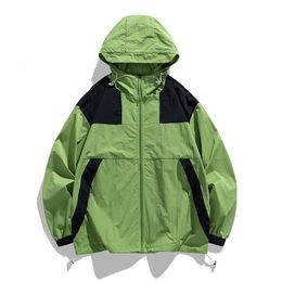 Ice Silk Sun Protection Men Hoodie Windbreaker Breathable UltraHin Suncreen Jacket Outdoor Fishing Running W145 240428