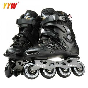 Schlittschuhe Erwachsene Roller Inline Für Männer Und Frauen Turnschuhe Rollen Professionelle Jungen Einreihige Outdoor 4 Rad Skating Schuhe L221014