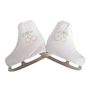 Schaatsen schaatsen schaatsen schoenen cover fluweel voor kinderen volwassen beschermende roller skate accessoires glanzende l221014