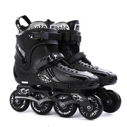 Patins à glace Inline Professional Slalom Adulte Chaussures Coulissantes Free Skate Patins Taille 35-46 Good As Sneakers Wheels L221014