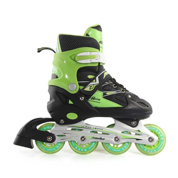 Patins à glace enfants chaussures à roulettes patinage en ligne roues de vitesse baskets pour fille adulte Sports de plein air s L221014