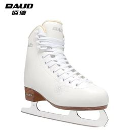 Ice Skates Sepatu luncur untuk anakanak et dewasa seluncur tokoh es tahan air termal hangat profesional yang dipertebal dengan pisau 231012