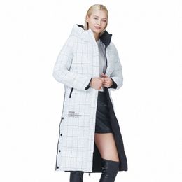 Icebear 2023 nouveau manteau LG pour femme veste portable double face fiable manteau femme à capuche marque vêtements GWD22512P B4XZ #