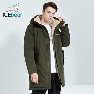 ICEbear Nueva chaqueta de invierno para hombres Pantalones cortos con estilo Abrigo a prueba de viento y cálido Ropa de marca masculina MWC20887D 201217
