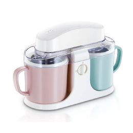 Máquina de helado totalmente automática, Mini máquina para hacer helados de frutas, máquina para hacer helados de queso Pitaya, electrodomésticos 253q