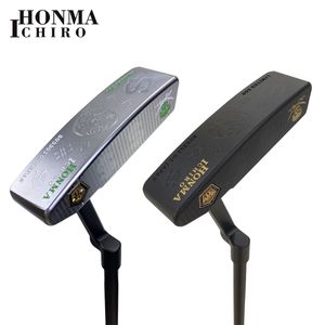 ICHIRO HONMA Golf Clubs Édition Limitée Dark Night Series G-III Putters en corne de bœuf avec couvre-chef
