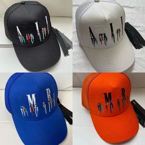 Icon Cap Baseball Cap Herenpet en hoedemmer Ademende kogelpet Verstelbare maat AM bedrukte High Street mode-herenontwerper