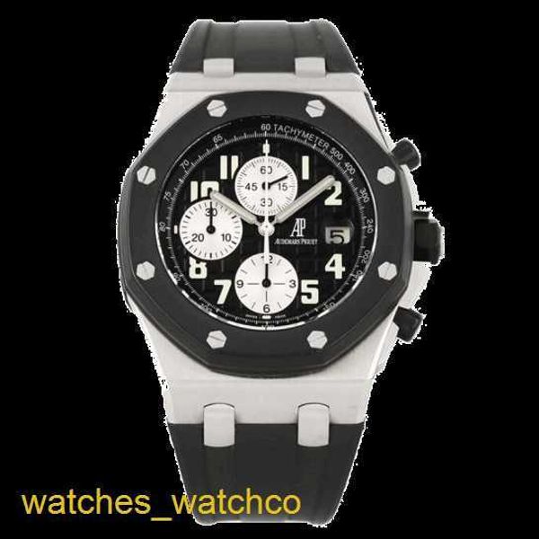 Icónico AP Wallwatch Royal Oak Offshore Automático Mecánico Reloj de hombres Luxury Watch Leisure Business Swiss Watch 26170