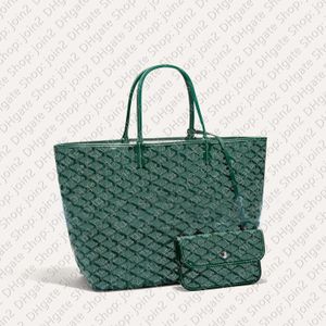 Green Canvas Travel Tote Sac de luxe Designer Larges sacs décontractés portefeuses Purseurs de carte sac à main Lady Sac à main ONTHEGO POCHETTE ACCESSOIRES COIN POURNAL