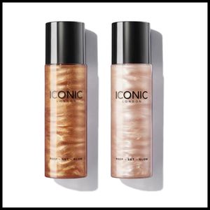 EPACK Iconic London Maquillaje Líquido Belleza Prep-Set-Glow de larga duración Iluminador a prueba de agua Iconic London Highlighters 120 Ml Envío gratis