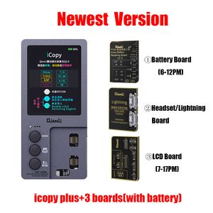 ICOPY Plus True Tone Programmer avec panneau de capteur de lumière de batterie pour l'iphone Read Write Modifier la récupération outil de réparation