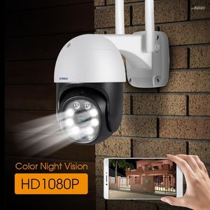 Icsee extérieur sans fil 2MP 3MP WiFi 1080P caméra IP sécurité à domicile étanche PTZ CCTV vidéosurveillance